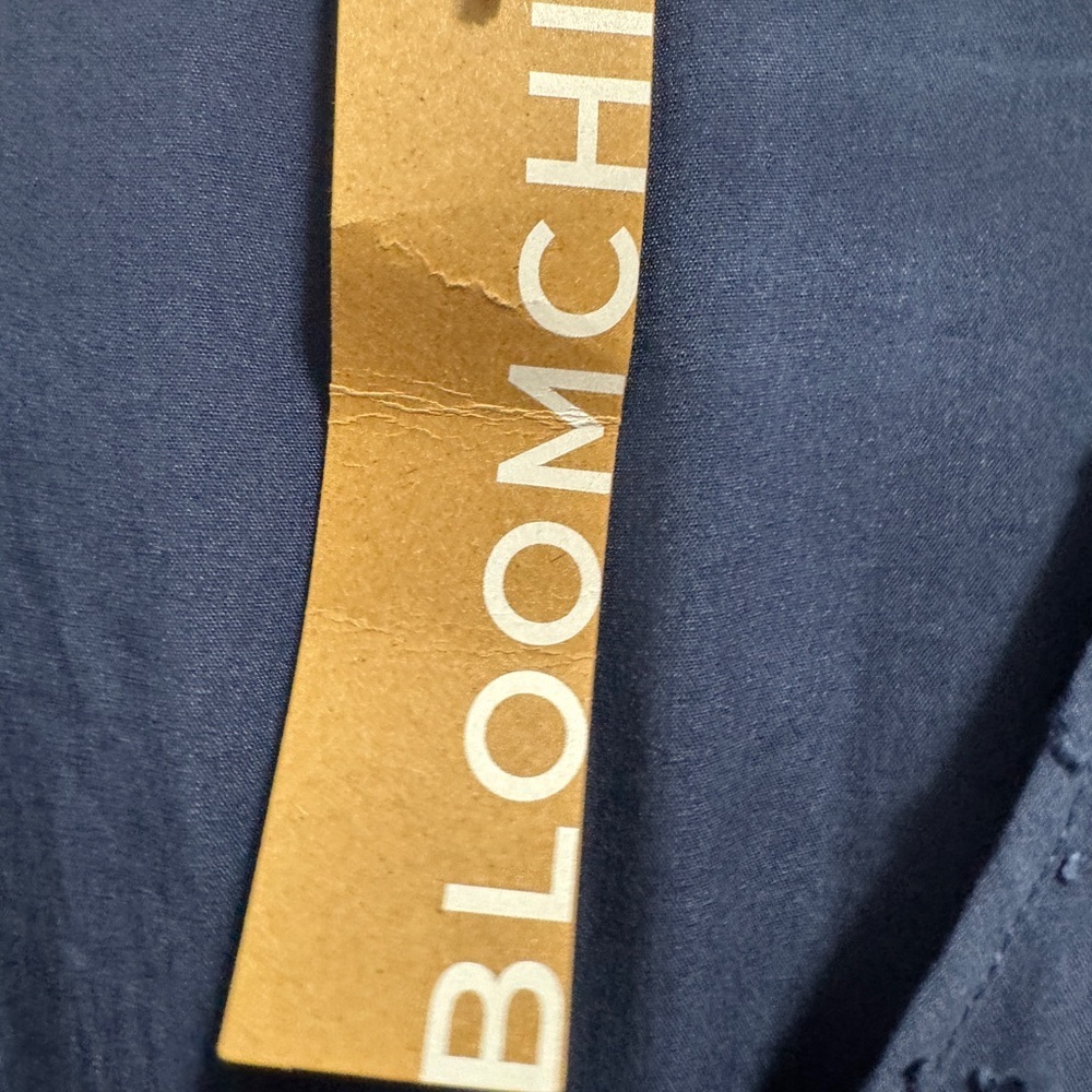 Bloomchic Long Sleeve Midi Dress Navy - Picture 7 of 11